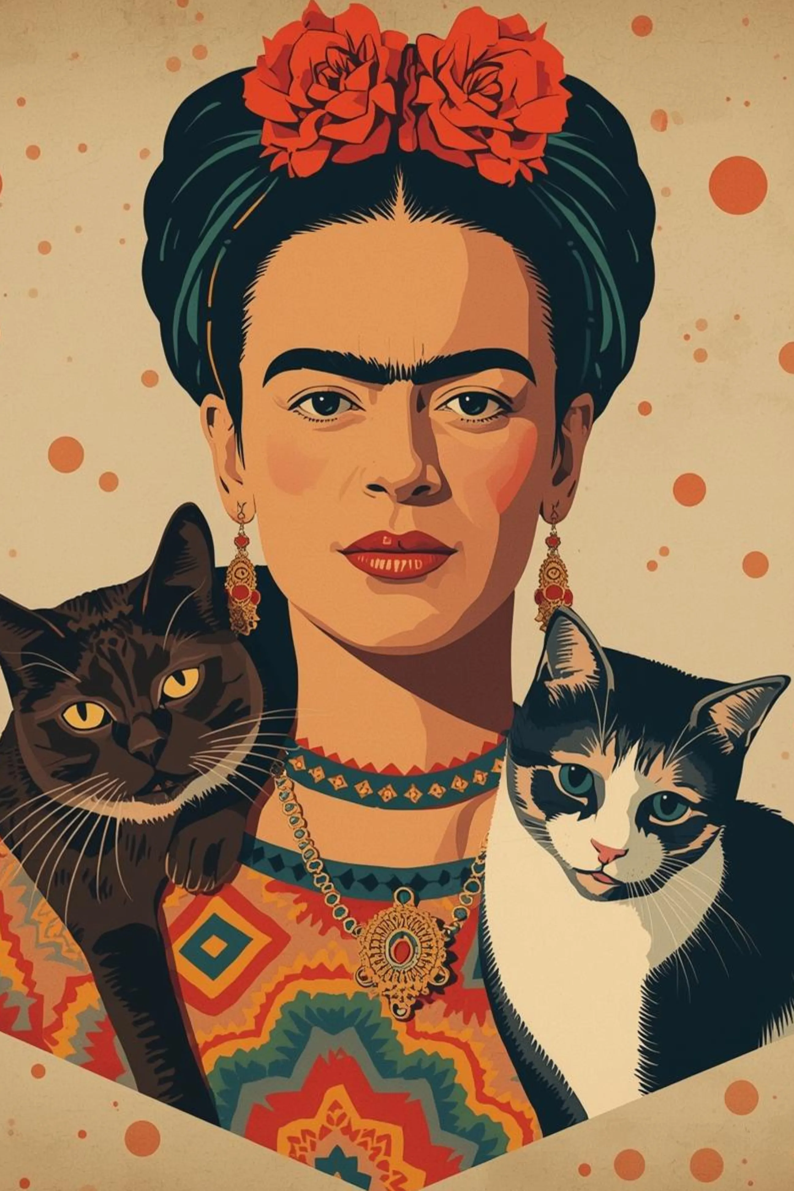 Freida and Her Cats - View 3
